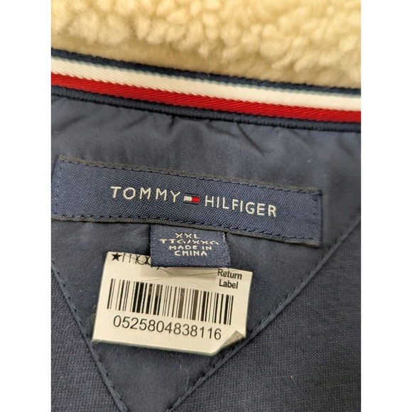 New No Tags Tommy Hilfiger XXL Expedition Sherpa Fleece Vest Casual Warm Outdoor - Picture 4 of 9